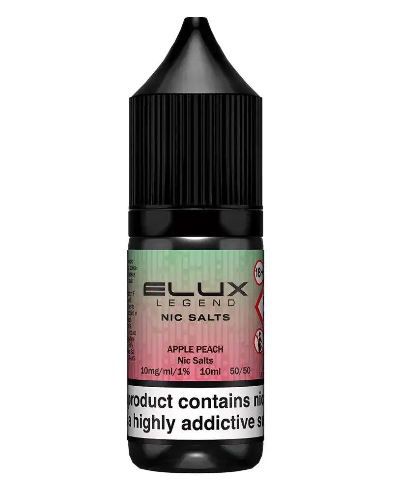 Elux Legend Apple Peach Nic Salt Vape Juice Elux Legend Apple Peach Nic Salt Vape Juice