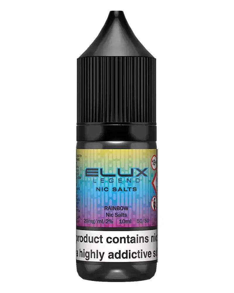 Rainbow Nic Salt Vape Juice By Elux Rainbow Nic Salt Vape Juice By Elux