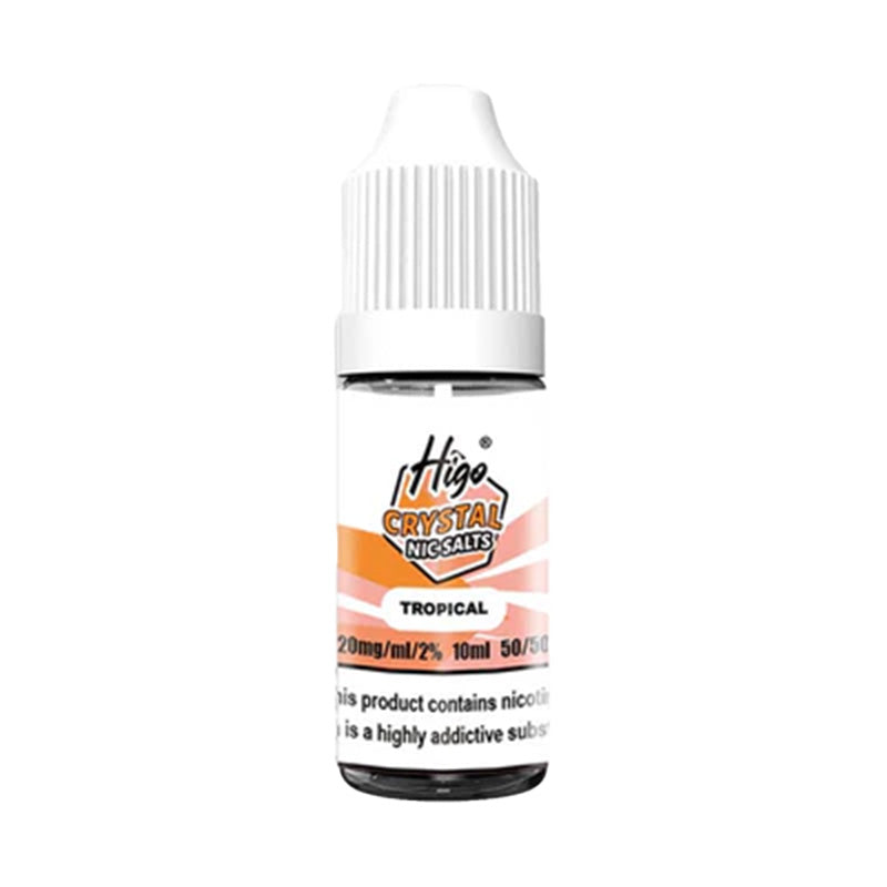 Higo Crystal Tropical Nic Salt Vape Juice | Only 1.60 Higo Crystal Tropical Nic Salt Vape Juice | Only 1.60