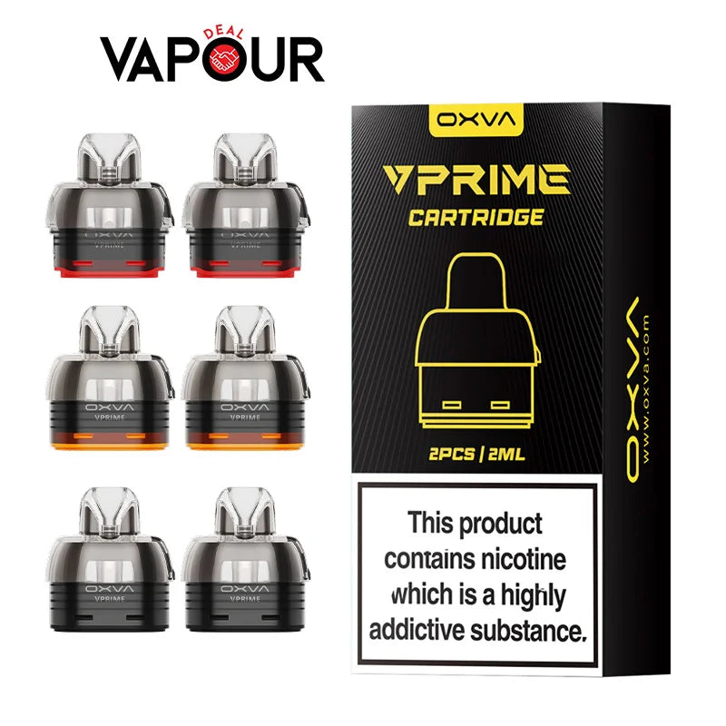 OXVA VPrime Replacement Pods - 2PK | Only 5.50 OXVA VPrime Replacement Pods - 2PK | Only 5.50