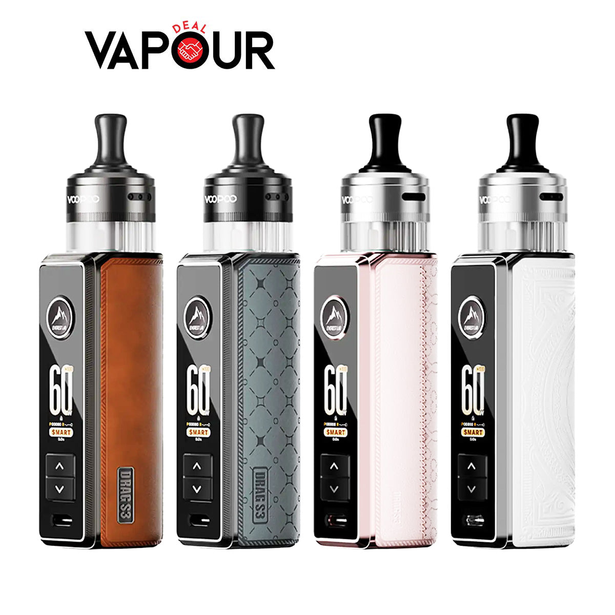 VooPoo Drag S3 Pod Vape Kit | 3000mAh | Free Nic Salt VooPoo Drag S3 Pod Vape Kit | 3000mAh | Free Nic Salt