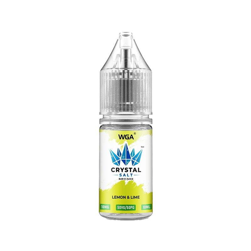 Crystal Salt Lemon Lime Saltnic Vape Juice By WGA