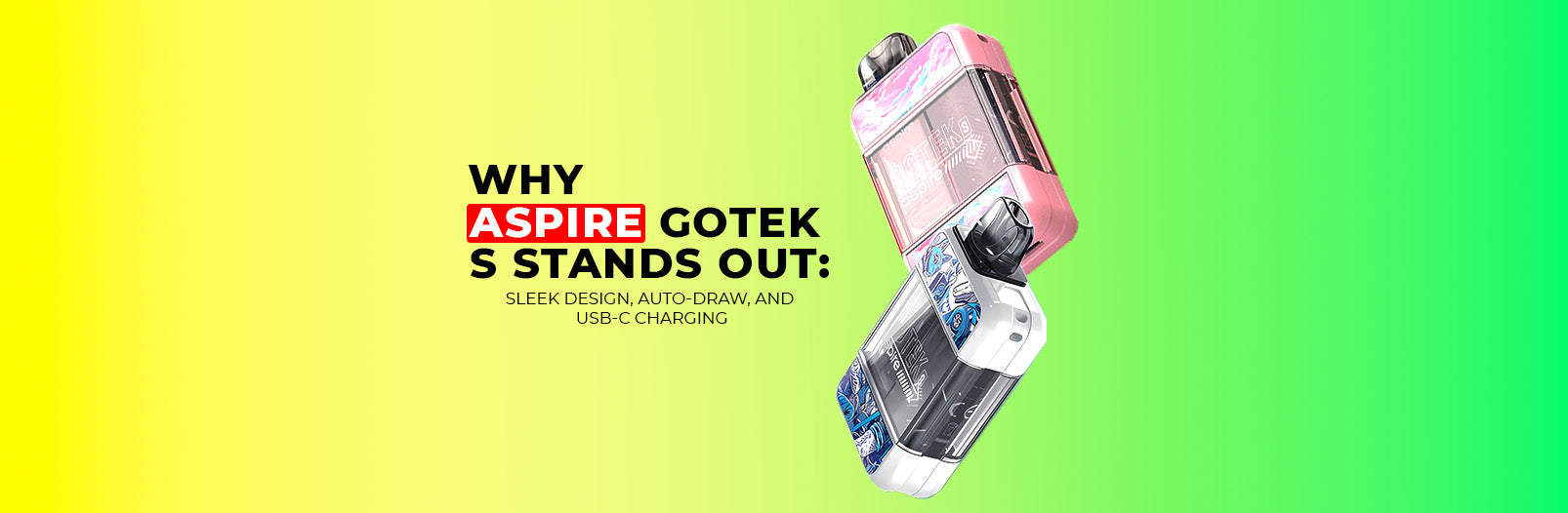 Aspire Gotek S Vapourdeal Blog cover