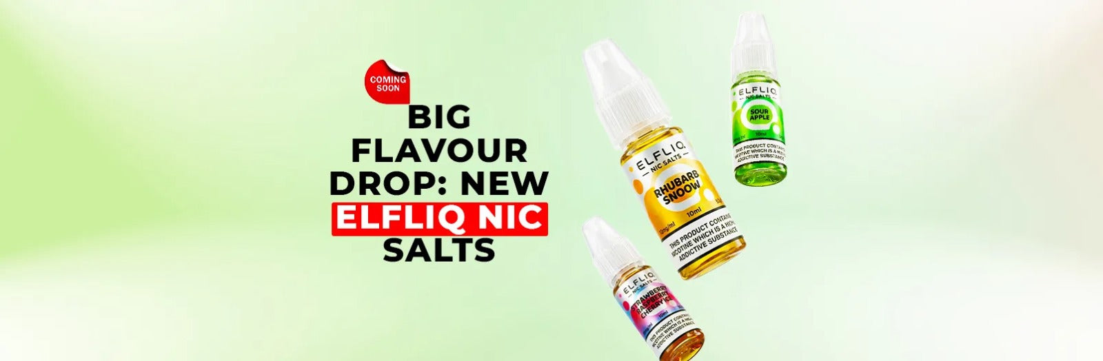 Big Flavour Drop: New Elfliq Nic Salts Coming Soon
