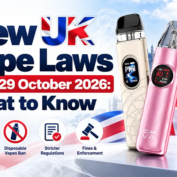 New UK Vape Laws from 29 October 2026: What to Know