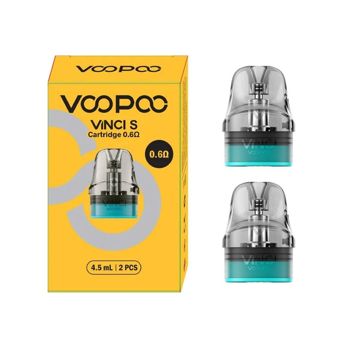 0.6ohm Voopoo Vinci S Replacement Pod Cartridges