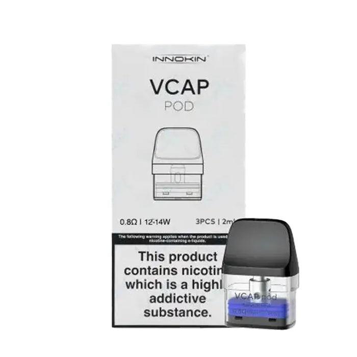 0.8 ohm Innokin VCAP Replacement Pod Cartridges - Vapour Deal