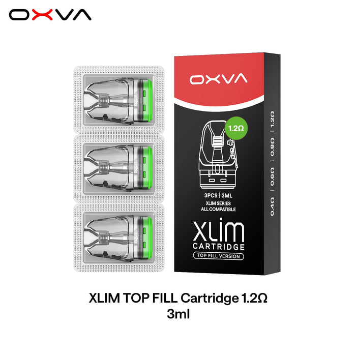 1.2ohm OXVA Xlim Top Fill Cartridge - 3ml - Vapour Deal LTD