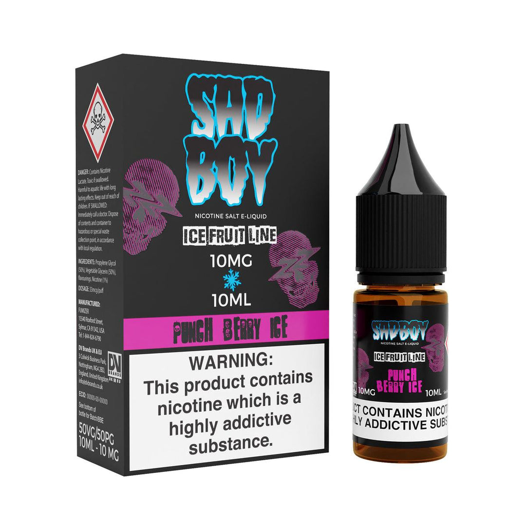 Sadboy Punch Berry Blood Nic Salt Vape Juice - Vapours Deal Ltd
