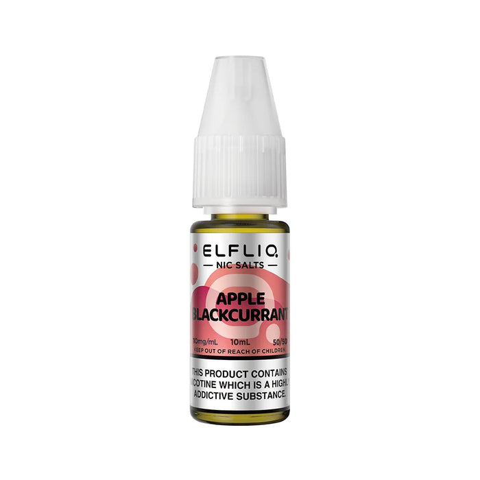 10mg Apple Blackcurrant Nic Salt By Elfliq E-Liquid
