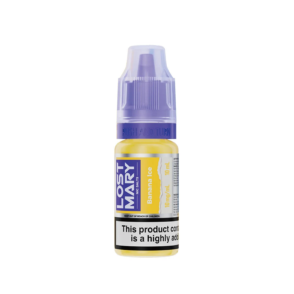 10mg Banana Ice Nic Salt By Lost Mary E-Liquid