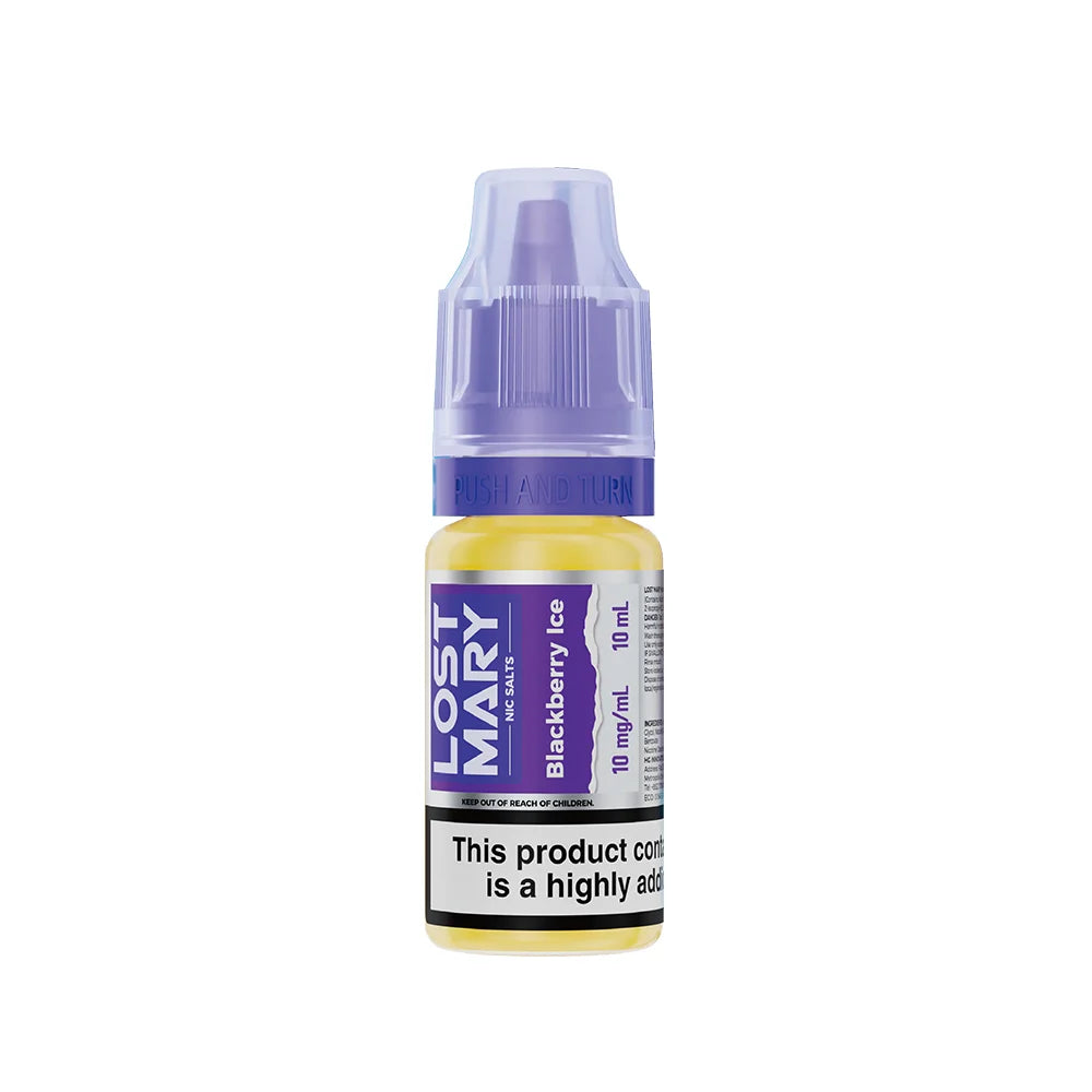10mg Blackberry Ice Nic Salt By Lost Mary E-Liquid
