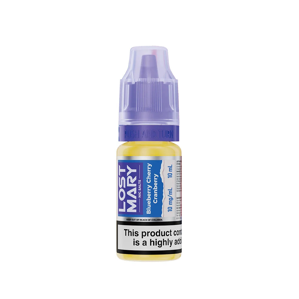 10mg Blueberry Cherry Cranberry Nic Salt By Lost Mary E-Liquid