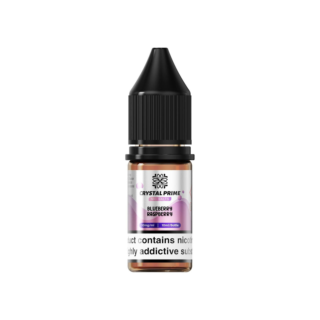 Crystal Prime Blueberry Raspberry Nic Salt Vape Juice - Vapours Deal Ltd
