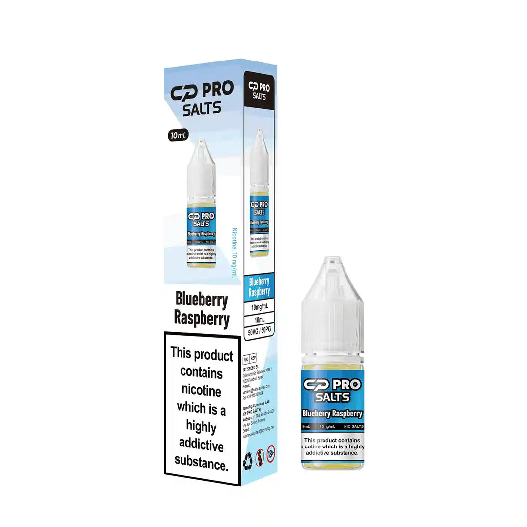 10mg Blueberry Raspberry Nic Salt By Crystal Pro CP