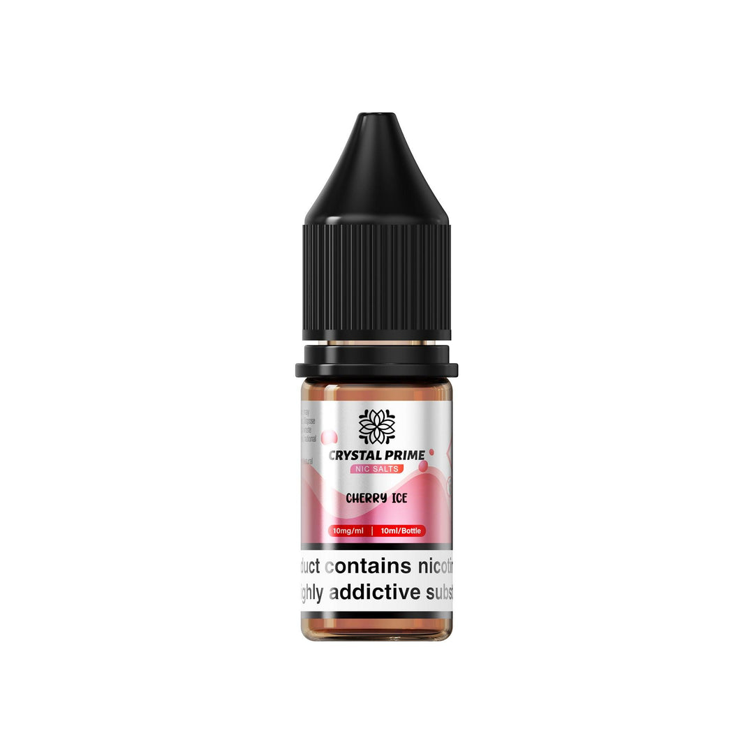 Crystal Prime Cherry Ice Nic Salt Vape Juice - Vapours Deal Ltd