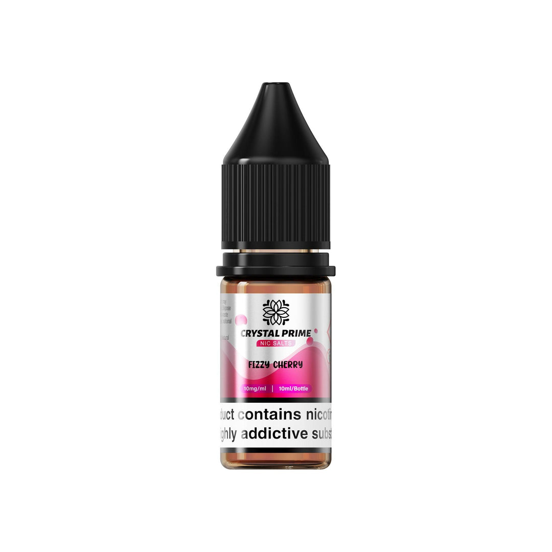 Crystal Prime Fizzy Cherry Nic Salt Vape Juice - Vapours Deal Ltd