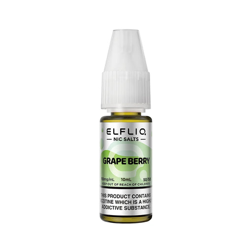 10mg Grape Berry Nic Salt By Elfliq E-Liquid