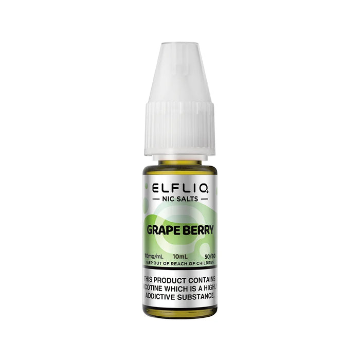 10mg Grape Berry Nic Salt By Elfliq E-Liquid