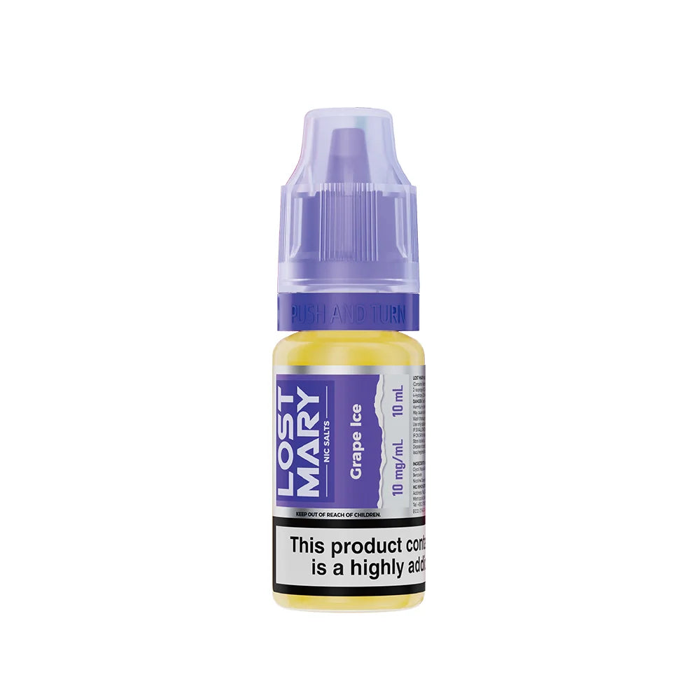10mg Grape Ice Nic Salt By Lost Mary E-Liquid