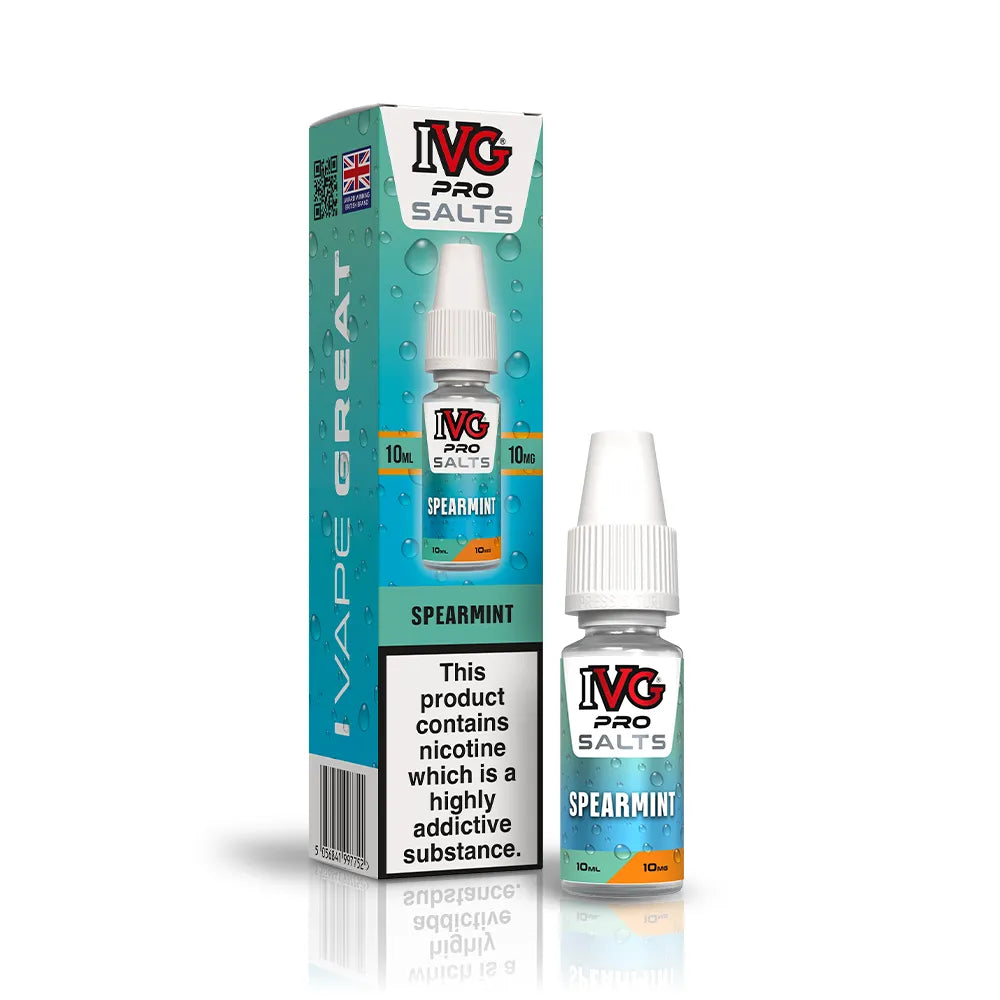 10mg IVG Pro Salts Spearmint Nic Salt 10ml