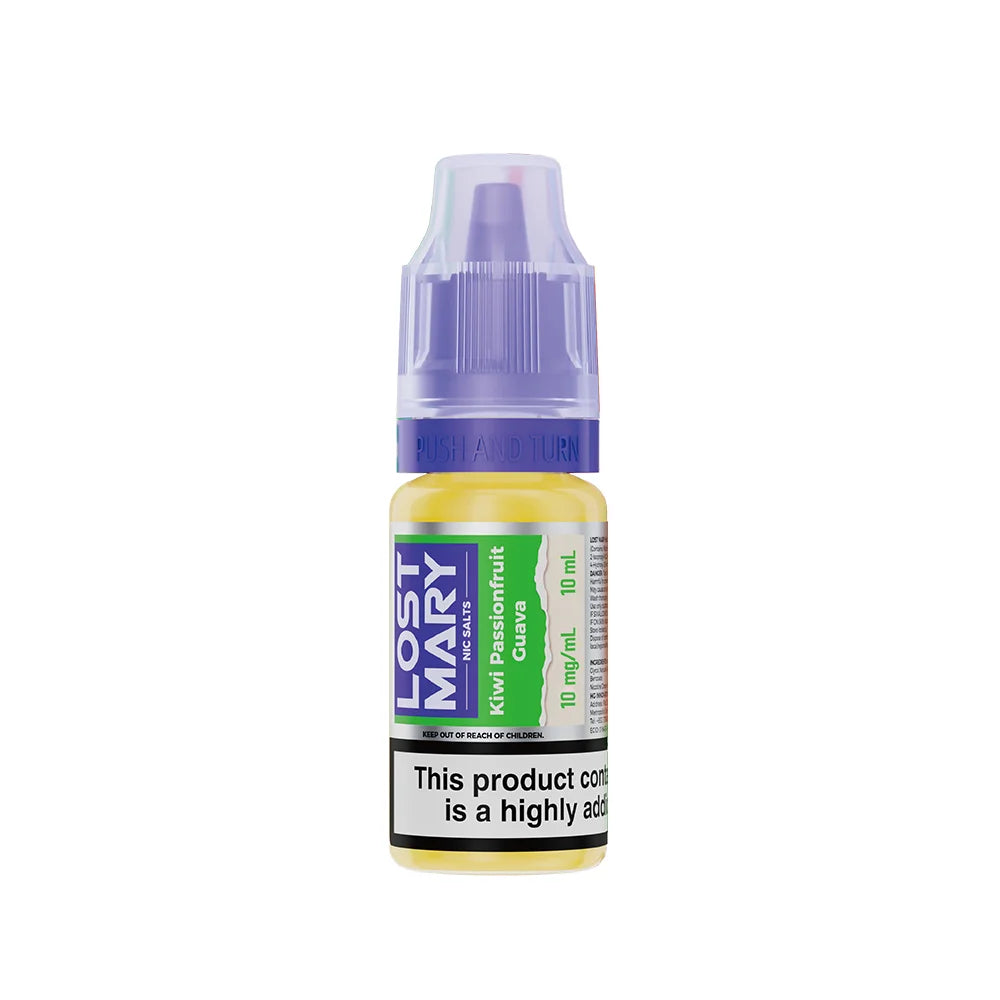 10mg Kiwi Passion Fruit Guava Nic Salt By Lost Mary E-Liquid