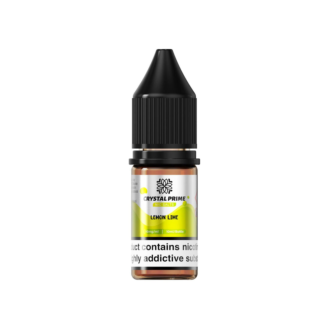 Crystal Prime Lemon Lime Nic Salt Vape Juice - Vapours Deal Ltd
