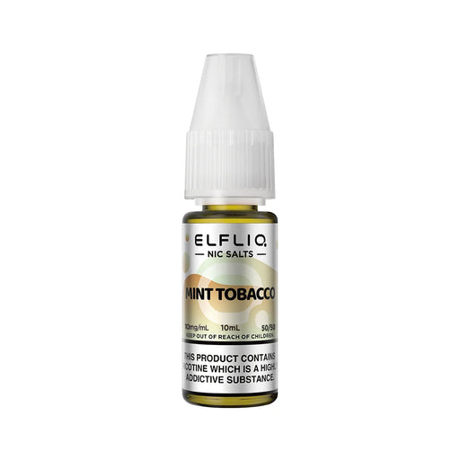 10mg Mint Tobacco Nic Salt By Elfliq E-Liquid
