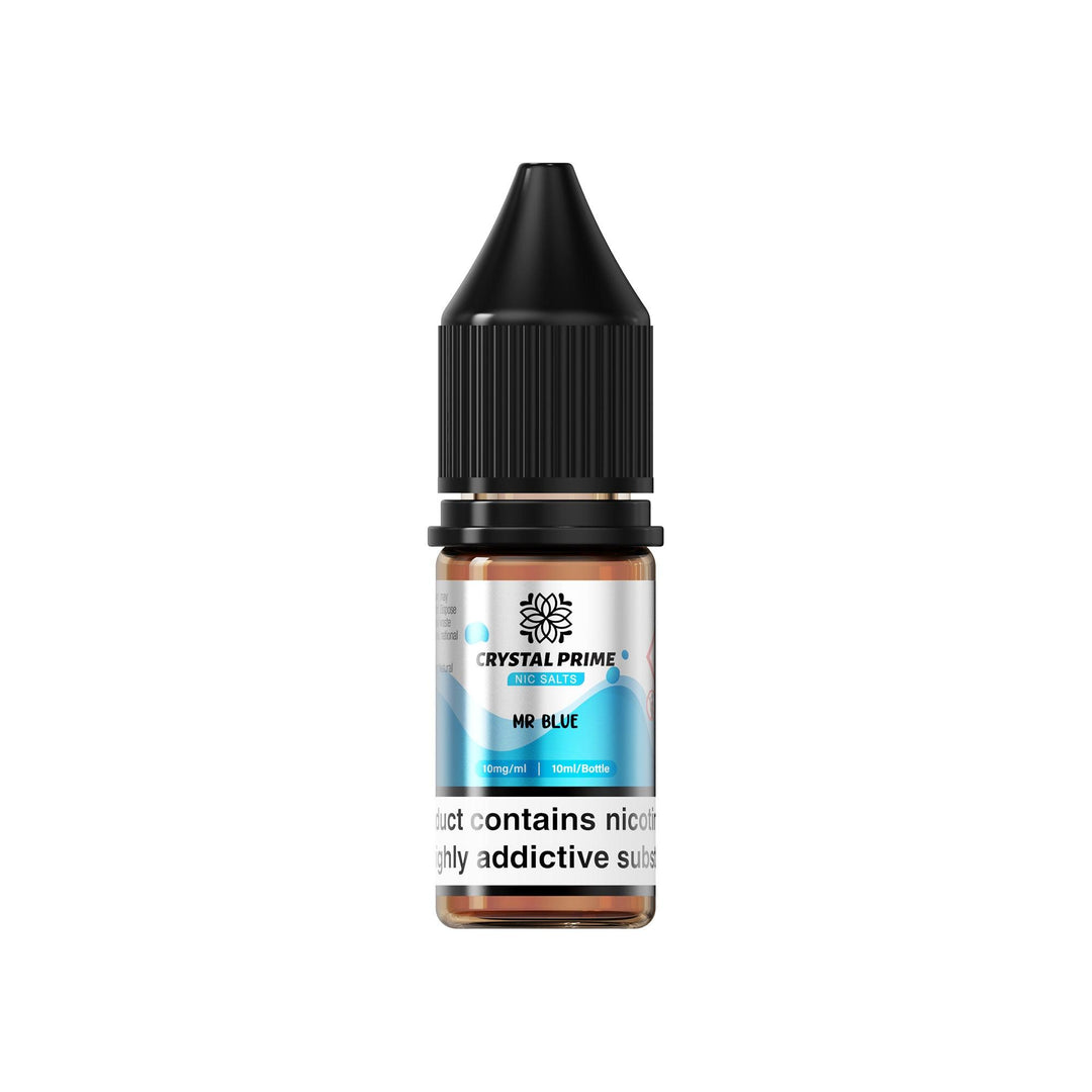 Crystal Prime Mr Blue Nic Salt Vape Juice - Vapours Deal Ltd