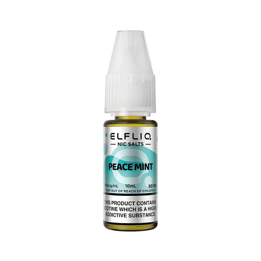 10mg Peace Mint Nic Salt By Elfliq E-Liquid