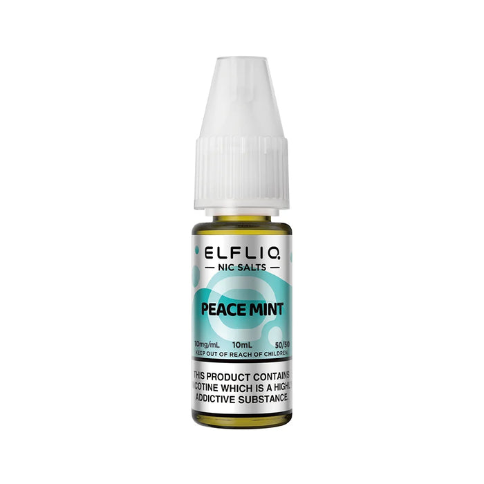 10mg Peace Mint Nic Salt By Elfliq E-Liquid