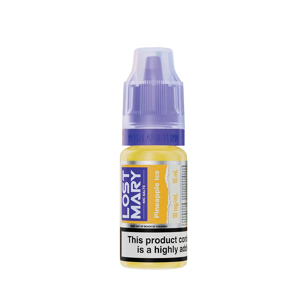 10mg Pineapple Ice Nic Salt By Lost Mary E-Liquid