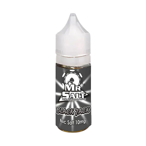 10ml Mr Salt saltnic Black Jack Vape Juice