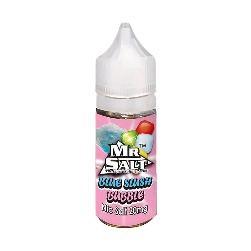 10ml Mr Salt saltnic Blue Slush Bubble Vape Juice
