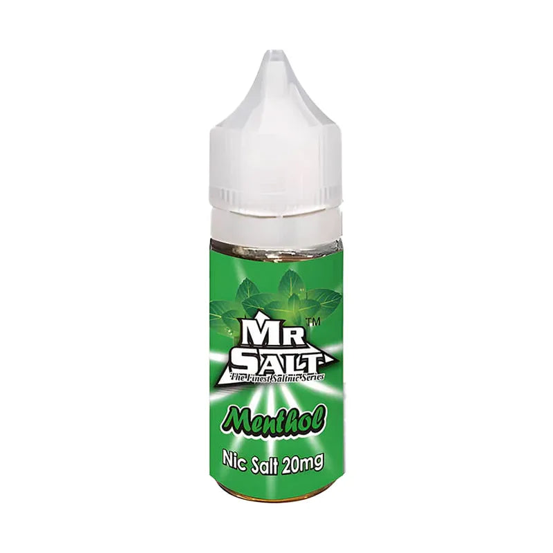 10ml Mr Salt saltnic Menthol Vape Juice - 10 Pack