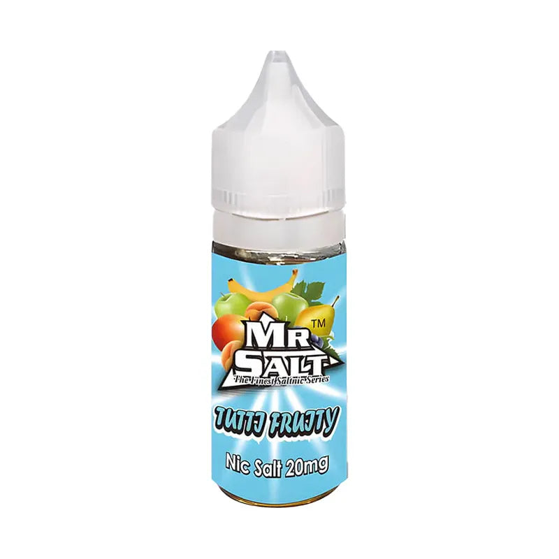 10ml Mr Salt saltnic Tutty Fruity Vape Juice - 10 Pack