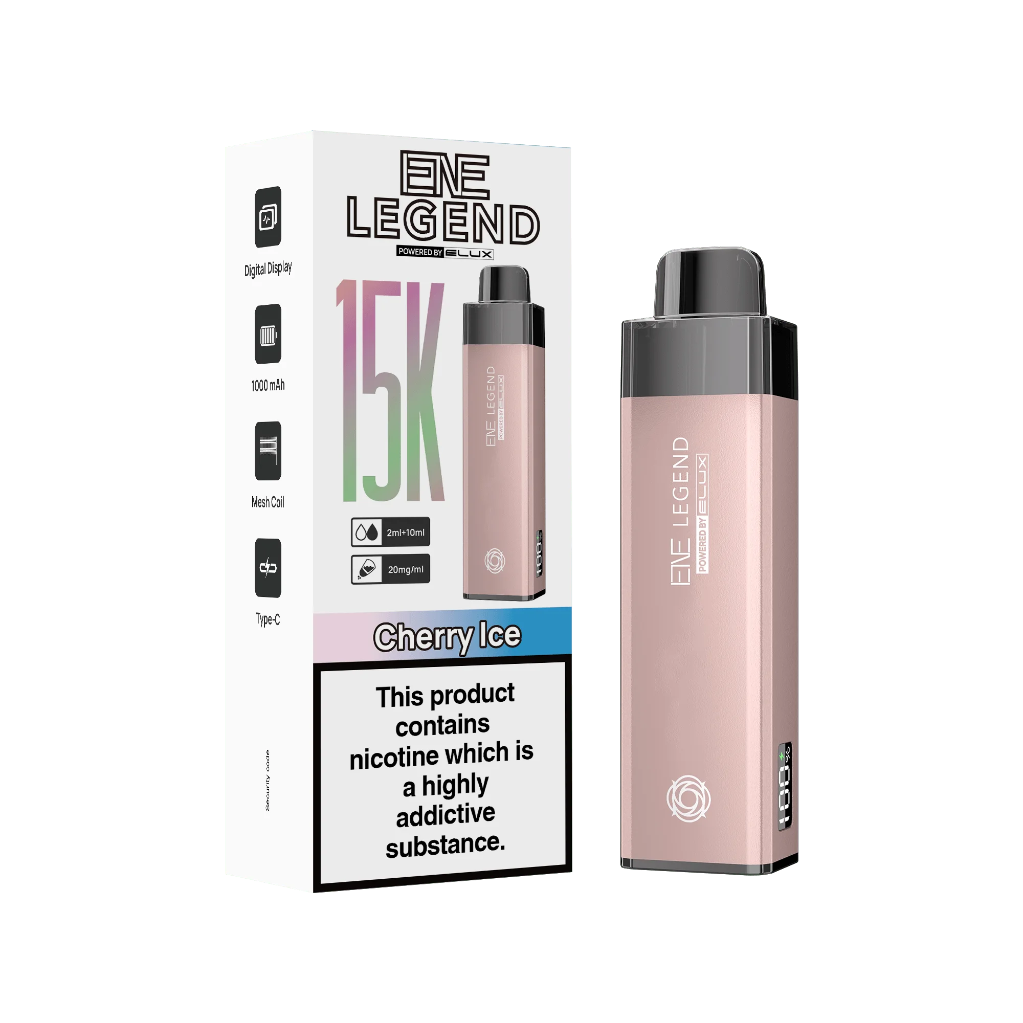 Elux ENE Legend 15K Vape Kit