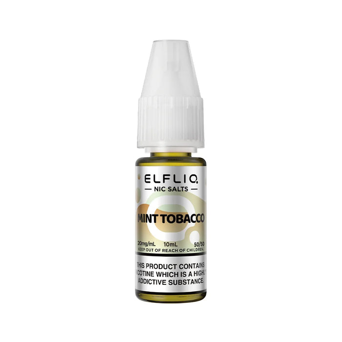 20mg Mint Tobacco Nic Salt By Elfliq E-Liquid