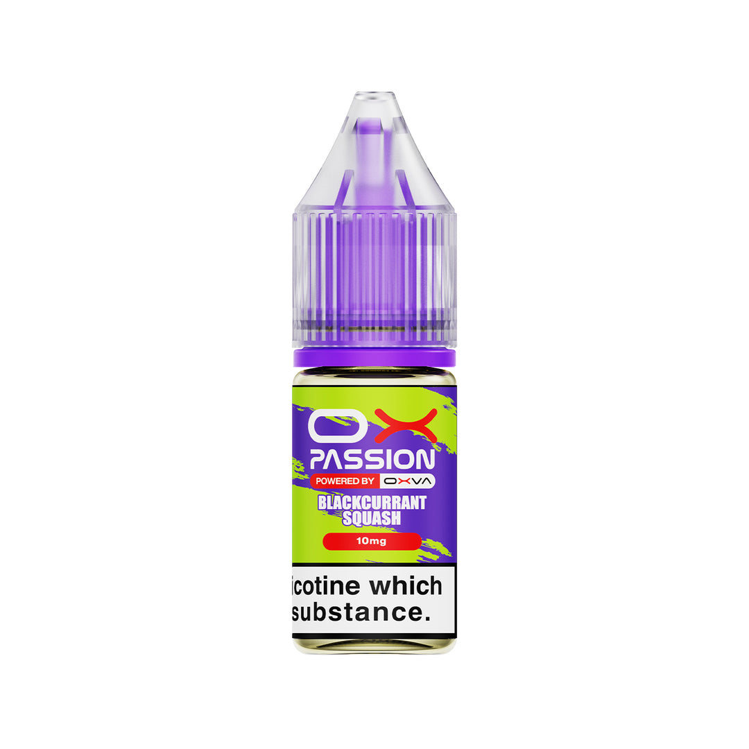 20mg Oxva Ox Passion Blackcurrant Squash Nic Salt
