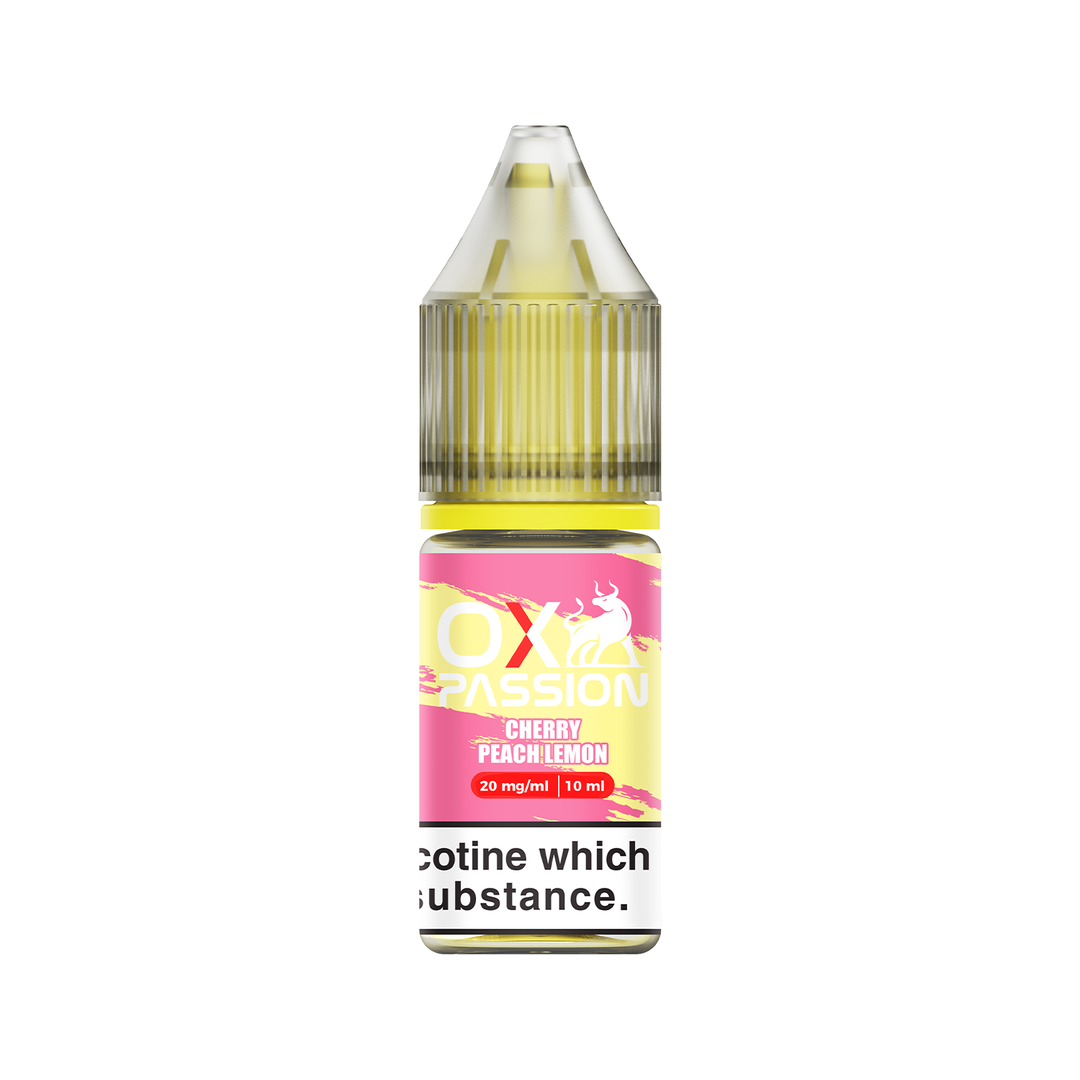 20mg Oxva Ox Passion Cherry Peach Lemon Nic Salt