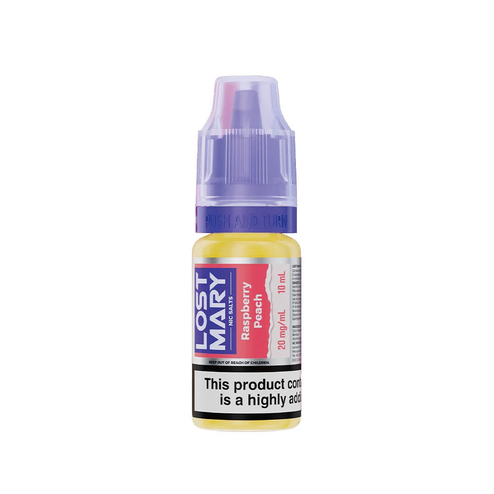 20mg Raspberry Peach Nic Salt By Lost Mary E-Liquid