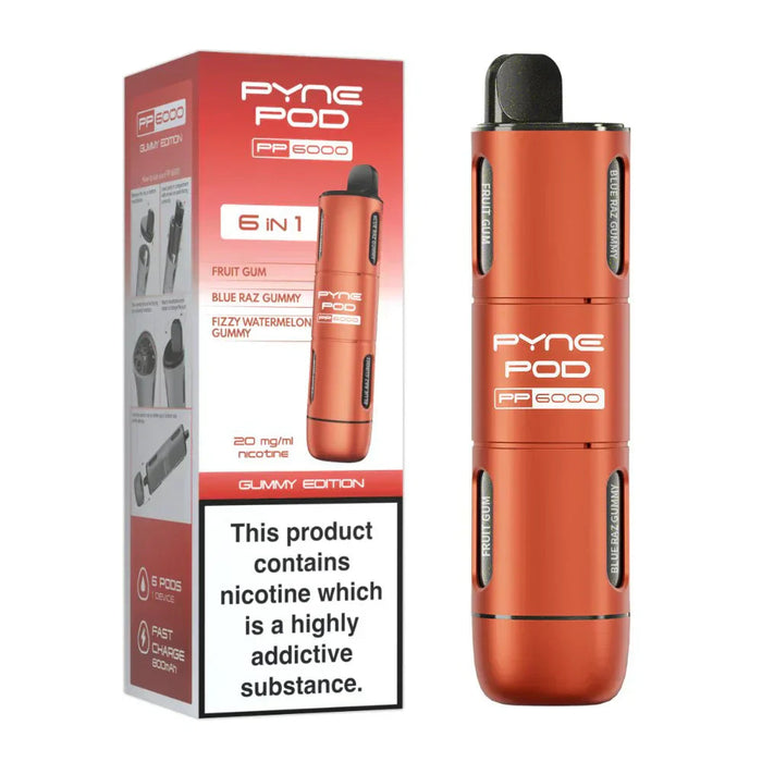 Pyne Pod PP6000 6-in-1 Disposable Vape