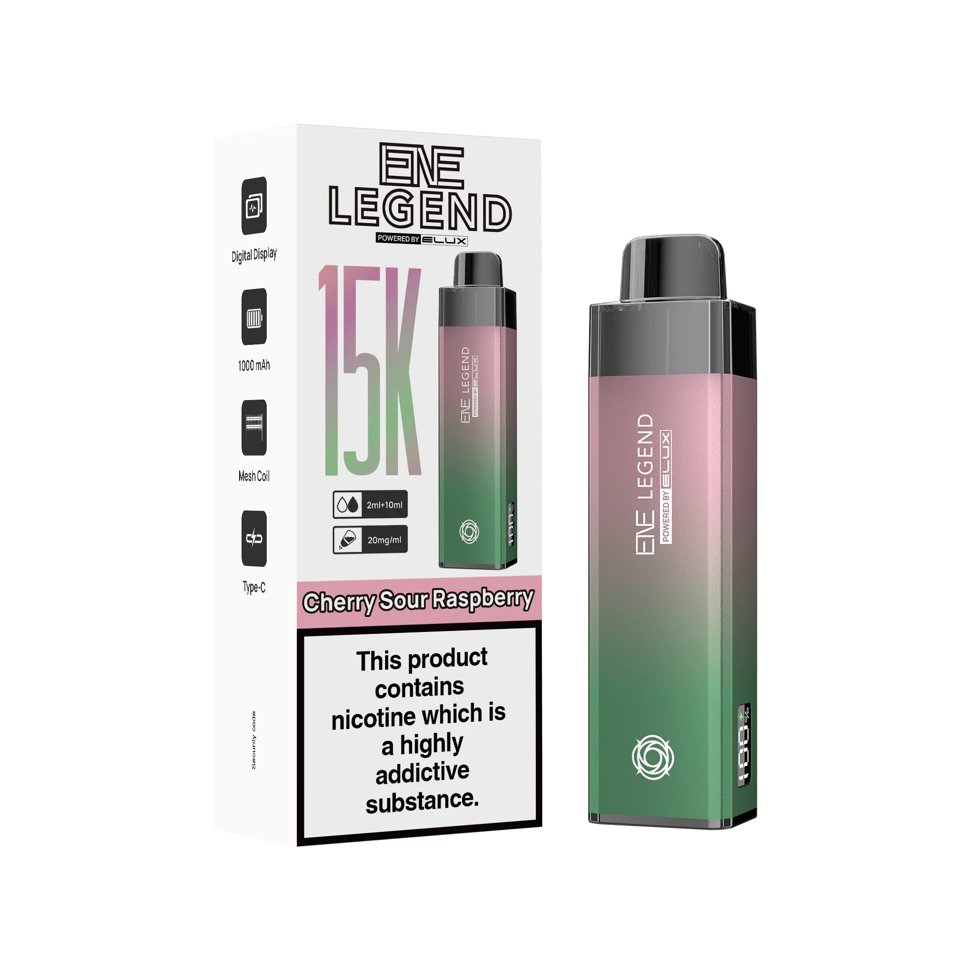 Elux ENE Legend 15K Vape Kit