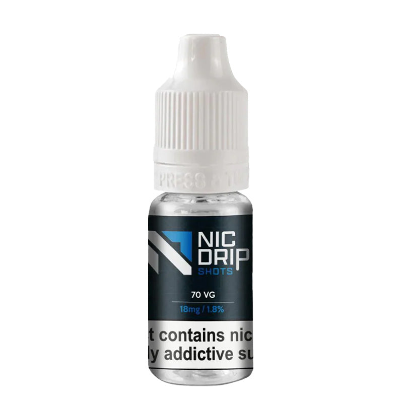 70VG 18mg Nicotine Shot by Drip Nic