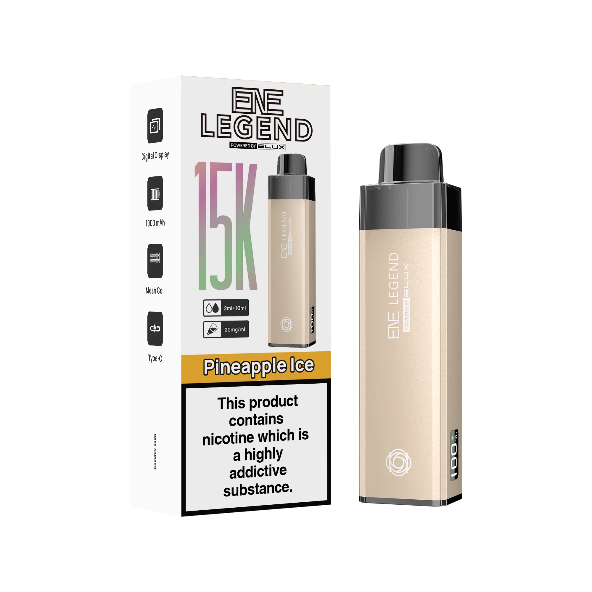 Elux ENE Legend 15K Vape Kit