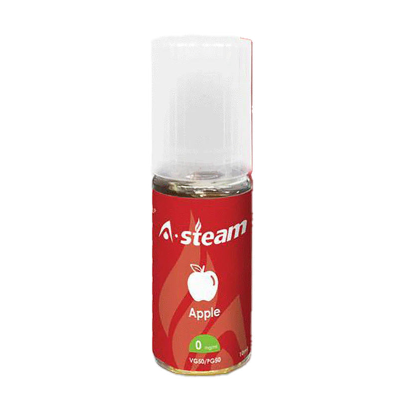 A Steam 10ml Apple 50/50 Vape Juice - 10 Pack