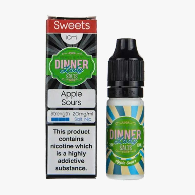 Apple Sours Nic Salt E-Liquid by Dinner Lady - Vapours Deal Ltd