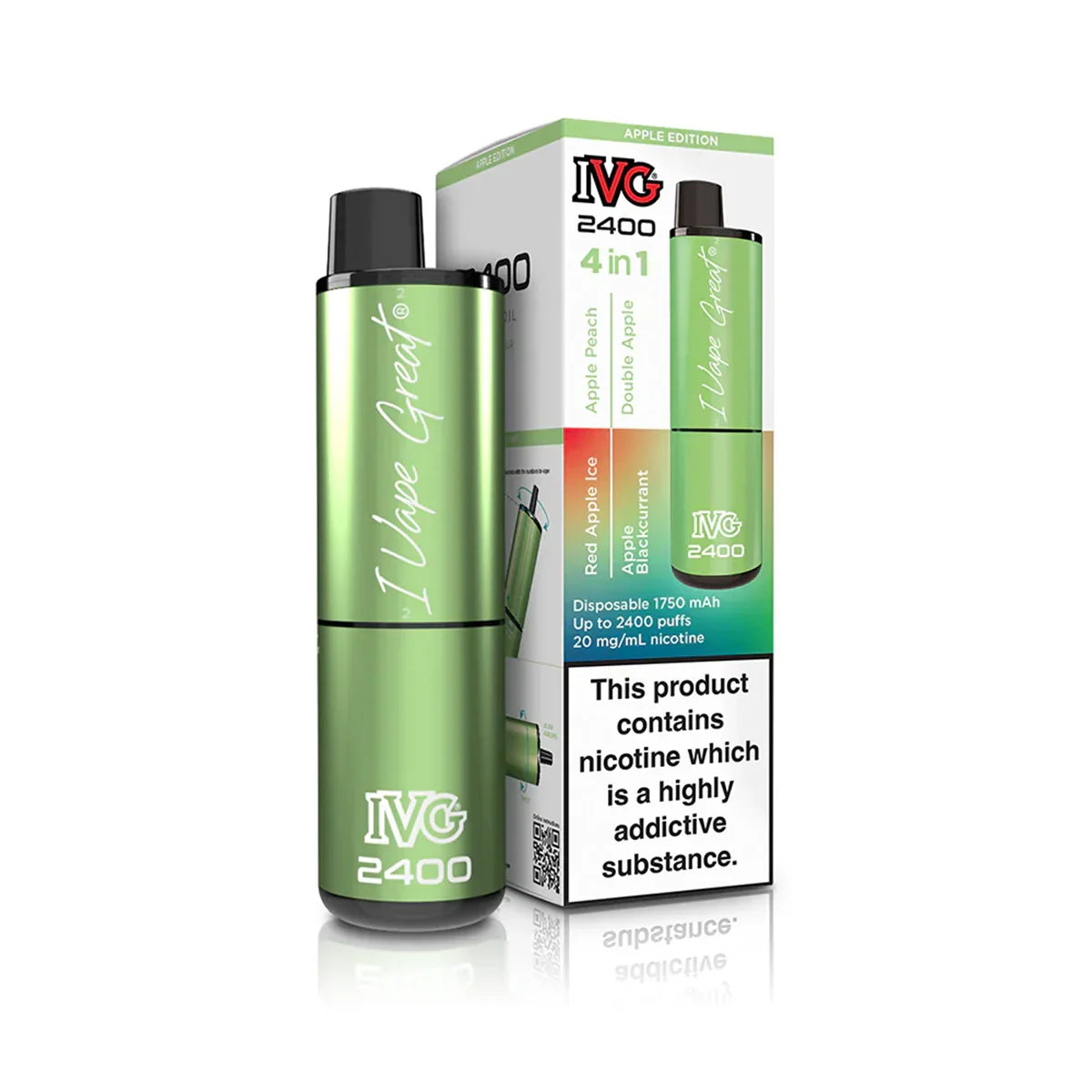 IVG 2400 Prefilled Pod Vape Kit
