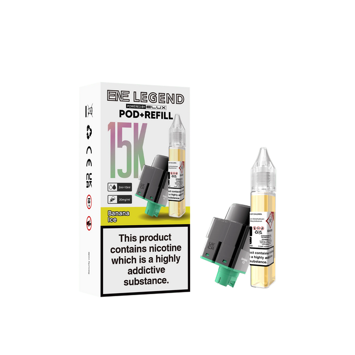 Elux ENE Legend 15K Prefilled Pod + Refill Container