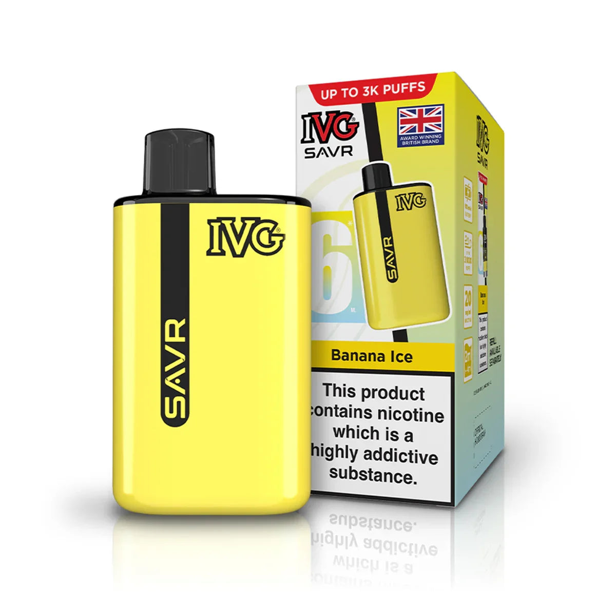 IVG SAVR Prefilled Puffs Vape Pod Kit